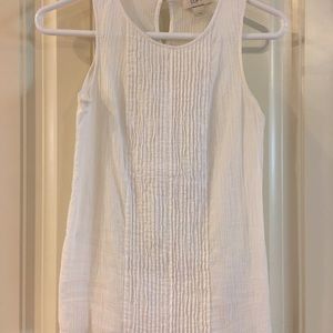 LOFT white tank top